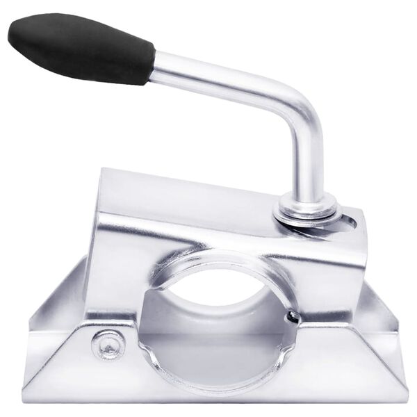 vidaXL Klemme til st&oslash;ttehjul 13,5x6,5x14 cm galvanisert st&aring;l