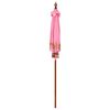 vidaXL Balinesisk Parasol Rosa 185 x 185 x 260 cm