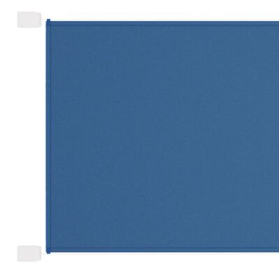 vidaXL Vertikal markise blå 180x420 cm oxford stoff