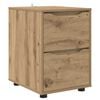 vidaXL Oppbevaringsskap 40 x 48 x 57 cm Konstruert tre Artisan Eik