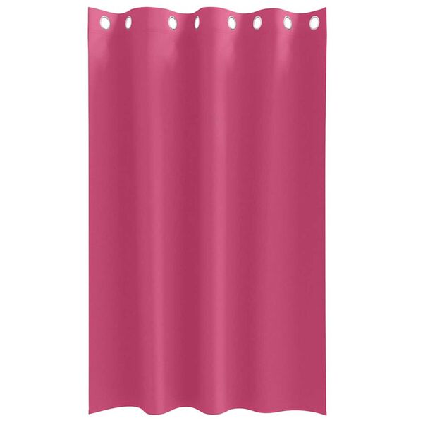 vidaXL M&oslash;rkleggende Gardiner med Ringer 2 pcs Lys Rosa 175 x 140 cm