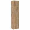 vidaXL Serviesskap 3 pcs Artisan Eik