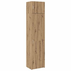 vidaXL Serviesskap 2 stk. Artisan Eik 50 x 41 x 225 cm