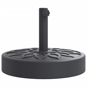 vidaXL Parasollfot for &Oslash;38 / 48 mm stenger 25 kg rund