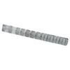 vidaXL Vill Gjerde Hett belegg galvanisert 1000 x 120 x 0.18 cm Jern