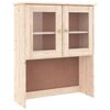 vidaXL Highboard ALTA 77x35x188 cm heltre furu