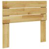 vidaXL Sengegavl 80 cm heltre eik