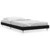 vidaXL Sengeramme svart 90x200 cm konstruert tre