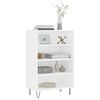 vidaXL Highboard hvit 57x35x90 cm konstruert tre