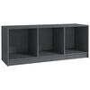 vidaXL TV-benk gr&aring; 104x33x41 cm heltre furu