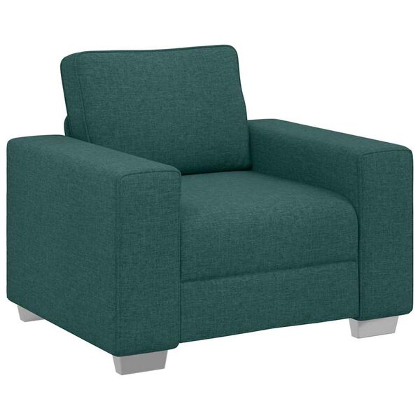 vidaXL Sofa Mørkegrønn 100 x 77 x 82 cm stoff
