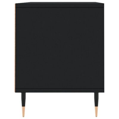 vidaXL TV-benk svart 100x34,5x44,5 cm konstruert tre