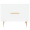 vidaXL Salongbord 2 stk hvit 50x50x40 cm konstruert tre