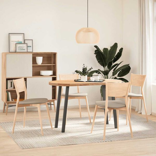 vidaXL Konsollbordben 4 stk antrasitt 72 cm stål