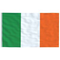 vidaXL Irsk flagg 90x150 cm