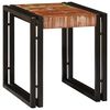 vidaXL Nesting Bord 3 pcs Brunt og svart gjenvunnet heltre