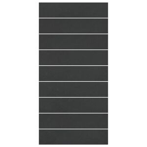 vidaXL Bunnark til basseng Svart 999 x 500 x 0,1 cm Uvevd Stoff