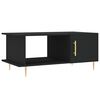 vidaXL Salongbord svart 90x50x40 cm konstruert tre