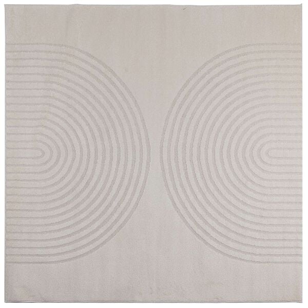 vidaXL Omr&aring;detepper Torget HUARTE Krem 240 x 240 cm Polyester