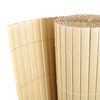 vidaXL Zaunpaneler Gul PVC