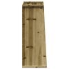 vidaXL Vegghengt plantekasse 6 etasjer 69x40x101,5 cm impregnert furu