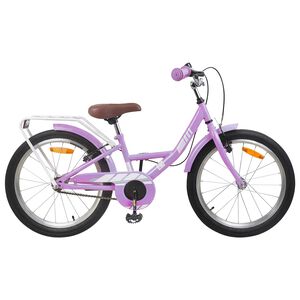 vidaXL Barnesykkel 20 Tommer for 6-11 &aring;r gammel Lilla
