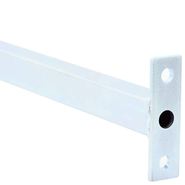 vidaXL Justerbar vindusikkerhetsstang 6 pcs s&oslash;lv St&aring;l