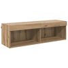 vidaXL TV Veggskap 100 x 30 x 30 cm Artisan Eik Konstruert tre
