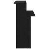 vidaXL Resepsjonspult svart 100x50x103,5 cm konstruert tre