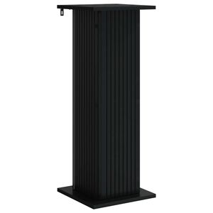 vidaXL Planteholder Svart 30,5 x 30 x 80,5 cm Konstruert tre