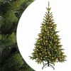 vidaXL Kunstig sammensatt juletre 150 cm 150 LED-lys Varmhvit