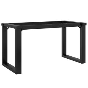 vidaXL Ben for salongbord O-ramme 90x30x43 cm st&aring;l