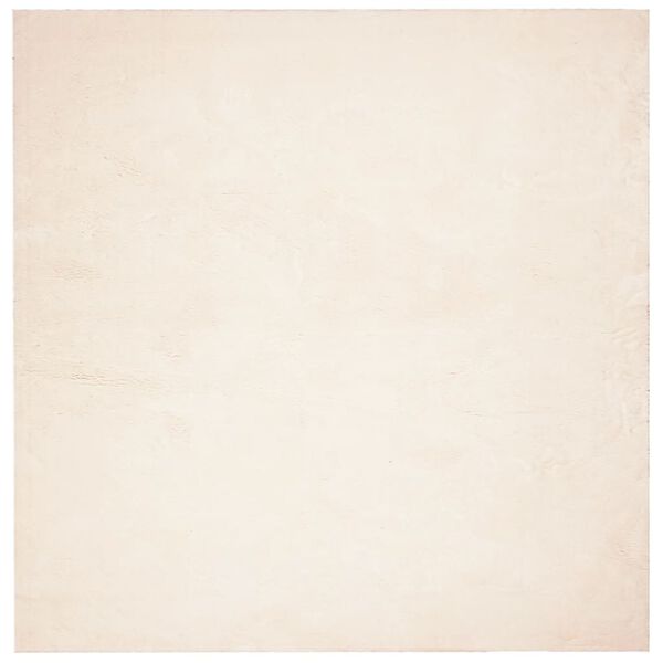 vidaXL Teppe HUARTE kort luv mykt og vaskbart beige 240x240 cm