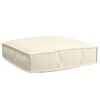 vidaXL Pallepute for sete Krem 60 x 60 x 12 cm Oxford-stoff