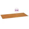 vidaXL Takplater 36 stk rust 100x44 cm cortenst&aring;l