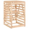 vidaXL S&oslash;ppeldunkskur 84x90x128,5 cm heltre furu