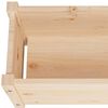 vidaXL Plantekasse 60x31x31 cm heltre furu