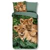 Good Morning Senget&oslash;y for barn LION CUBS 140x200/220 cm flerfarget