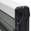 vidaXL Insektdreper svart aluminium ABS 60 W