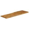 vidaXL Bordplate 140x40x3,8 cm naturlig kant heltre mango