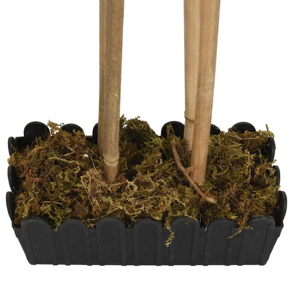 vidaXL Kunstig bambustre 1216 blader 180 cm gr&oslash;nn