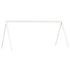 vidaXL Tak for barneseng hvit 209x95,5x88 cm heltre furu