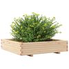vidaXL Plantekasse 110x110x26,5 cm heltre furu