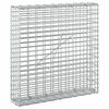 vidaXL Gabion med 3,5 mm wire og 5x2,5 cm nett 50x10x50 cm