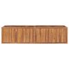 vidaXL H&oslash;ybed 200x50x50 cm heltre teak