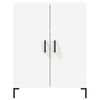 vidaXL Highboard hvit 69,5x34x180 cm konstruert tre