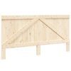 vidaXL Sengegavl 200x104 cm heltre furu