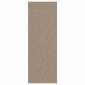 vidaXL D&oslash;rmatte Beige og svart 120 x 350 cm 100% Polyamid