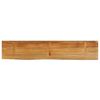 vidaXL Bordplate med naturlig kant 180x20x2,5 cm heltre mango
