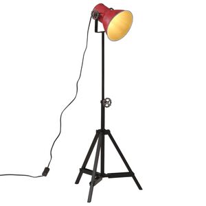 vidaXL Gulvlampe 25 W m&oslash;rker&oslash;d 35x35x65/95 cm E27